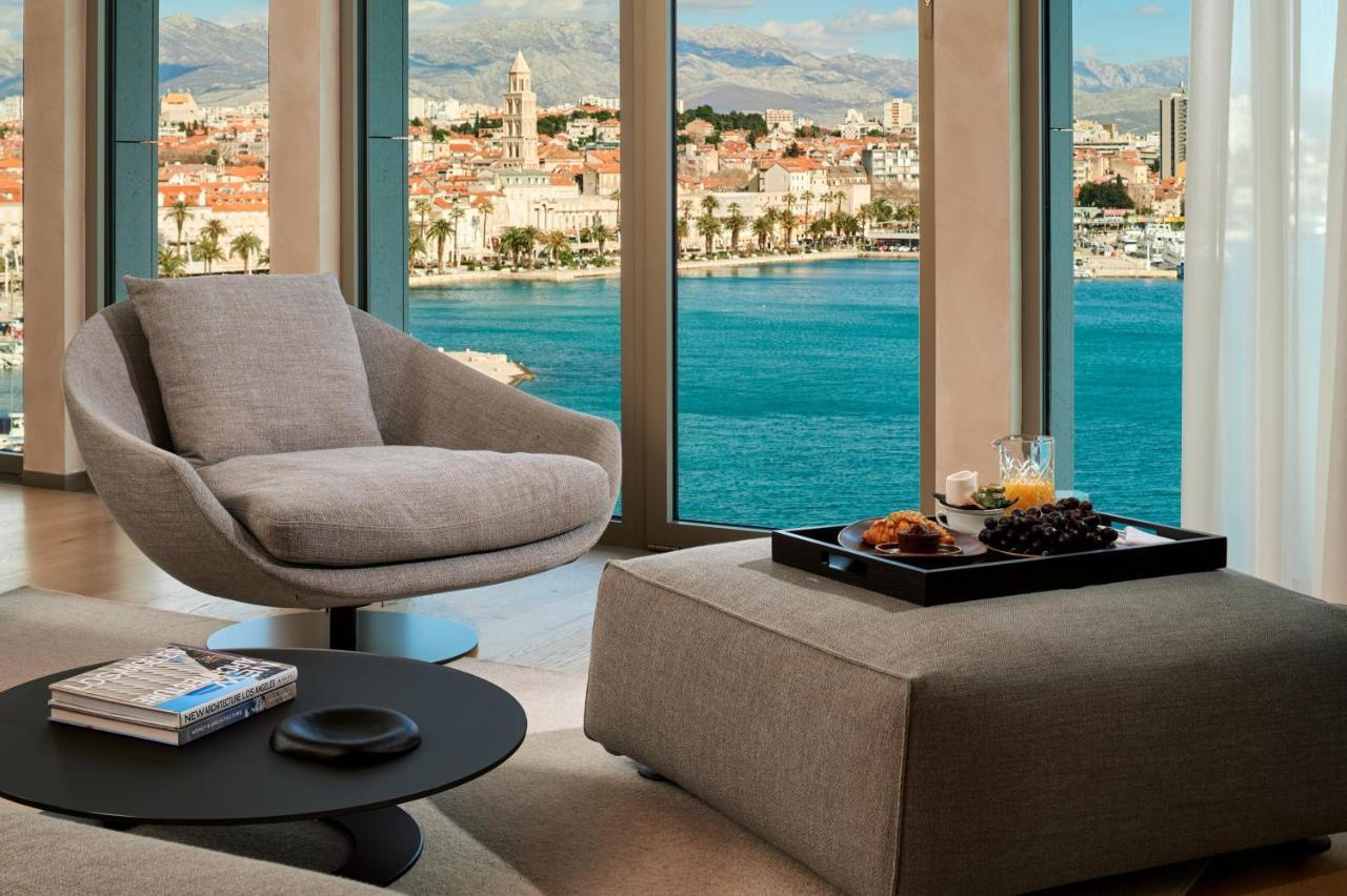 Hotel Ambasador Split Eksteriør bilde View from a suite